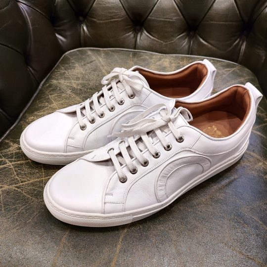 Mario Bemer Firenze white high quality sneaker shoes