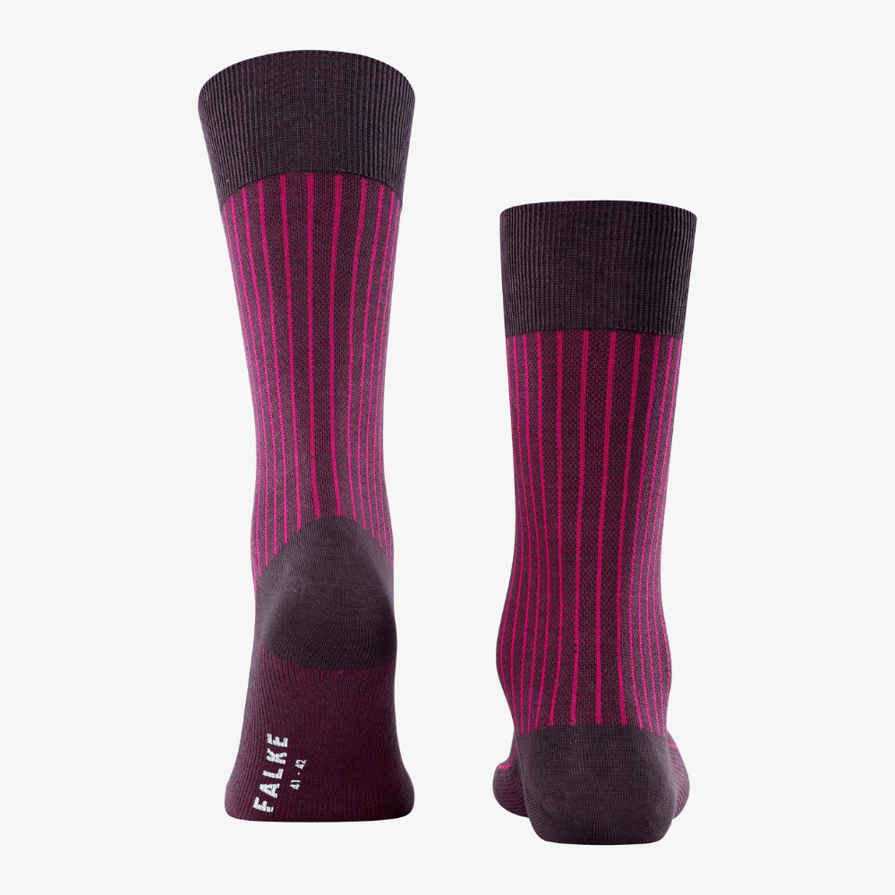 Falke violetonyx oxford stripe men socks