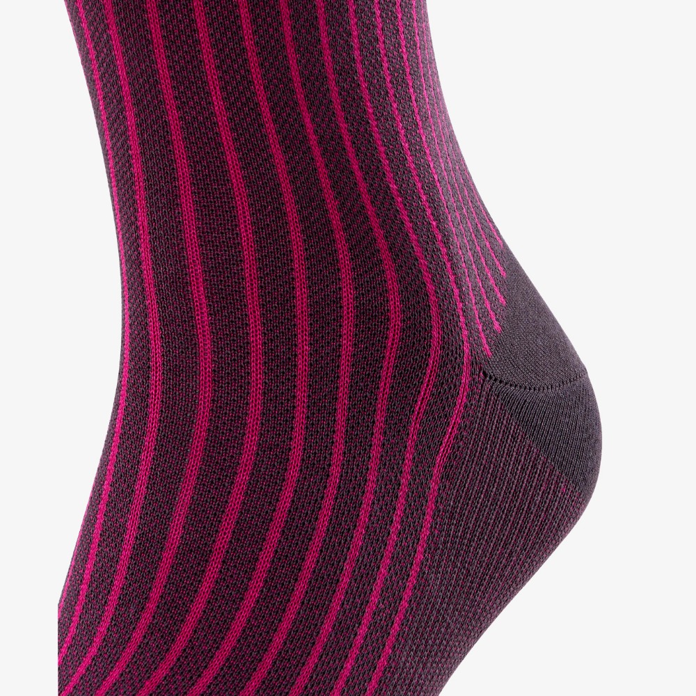 Falke violetonyx oxford stripe men socks