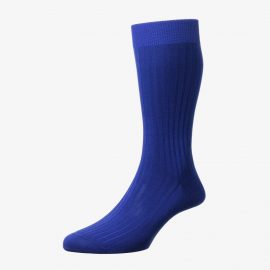 Pantherella Danvers ultramarine men's socks
