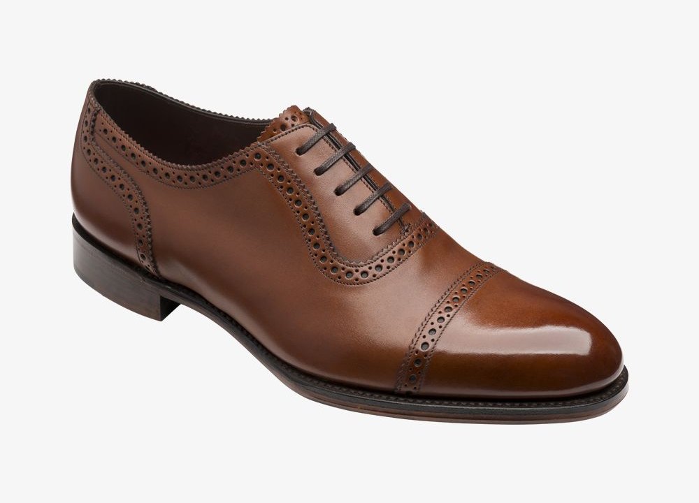 Loake Trinity quarter brogue shoe