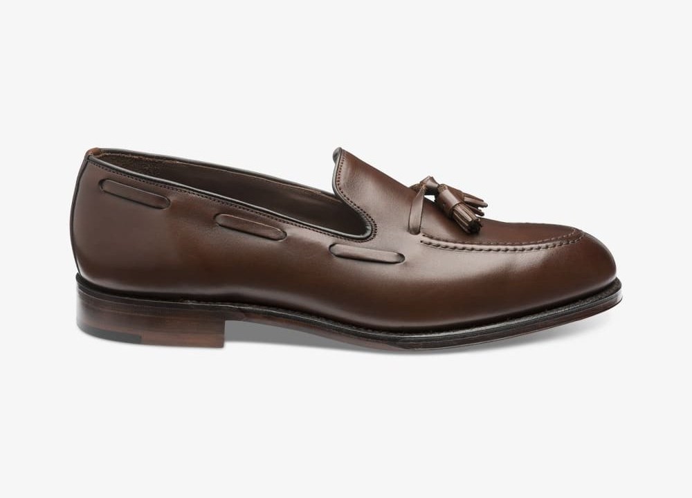 Dark brown loafers - groom's guide to shoes