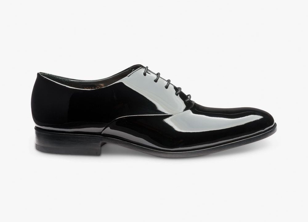 Patent leather shoes - groom's guide to shoes