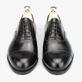 CARMINA BOX CALF FORREST 5h 黒 WINGTIP OXFORDS BLACK BOXCALF | CARMINA