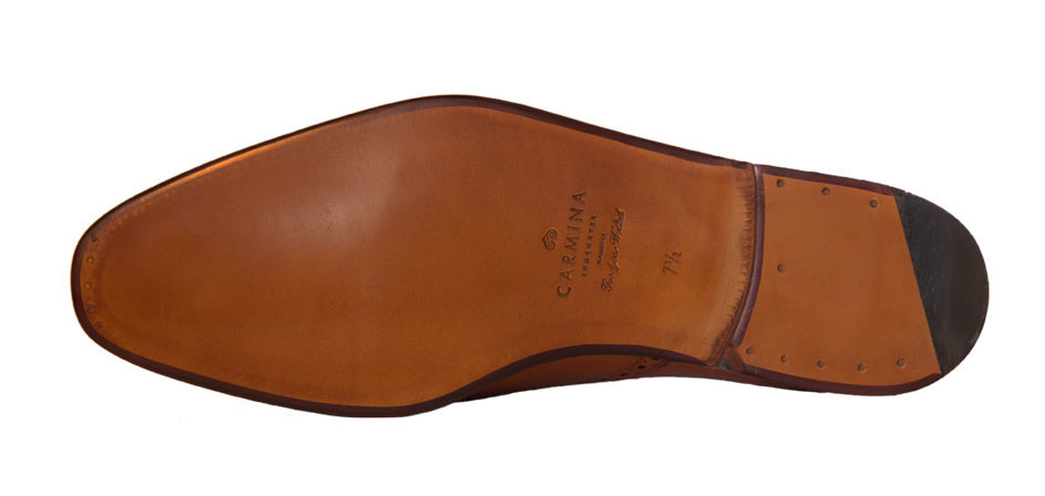 Carmina leather sole