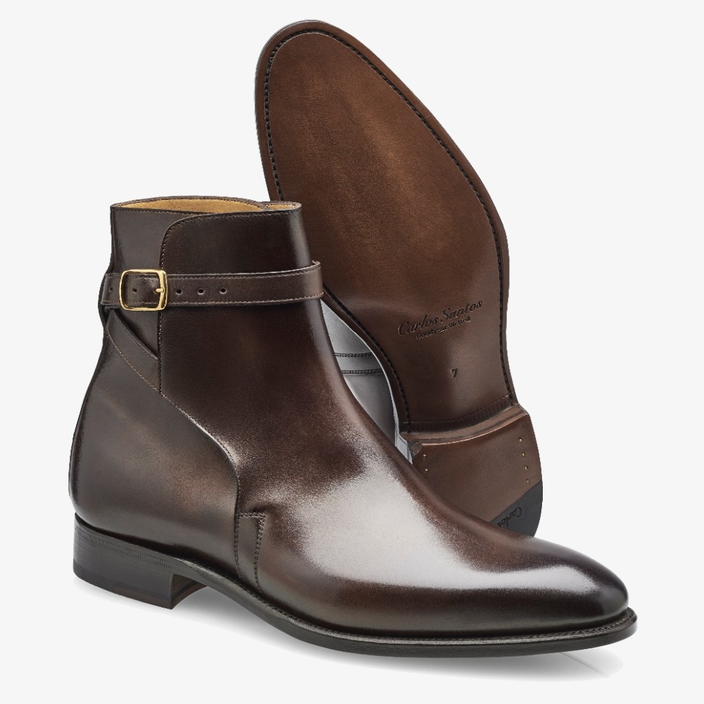 Carlos Santos Aaron 4125 dark brown jodhpur boots