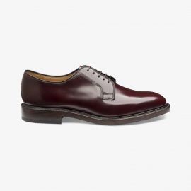 Loake 771 burgundy blucher shoes