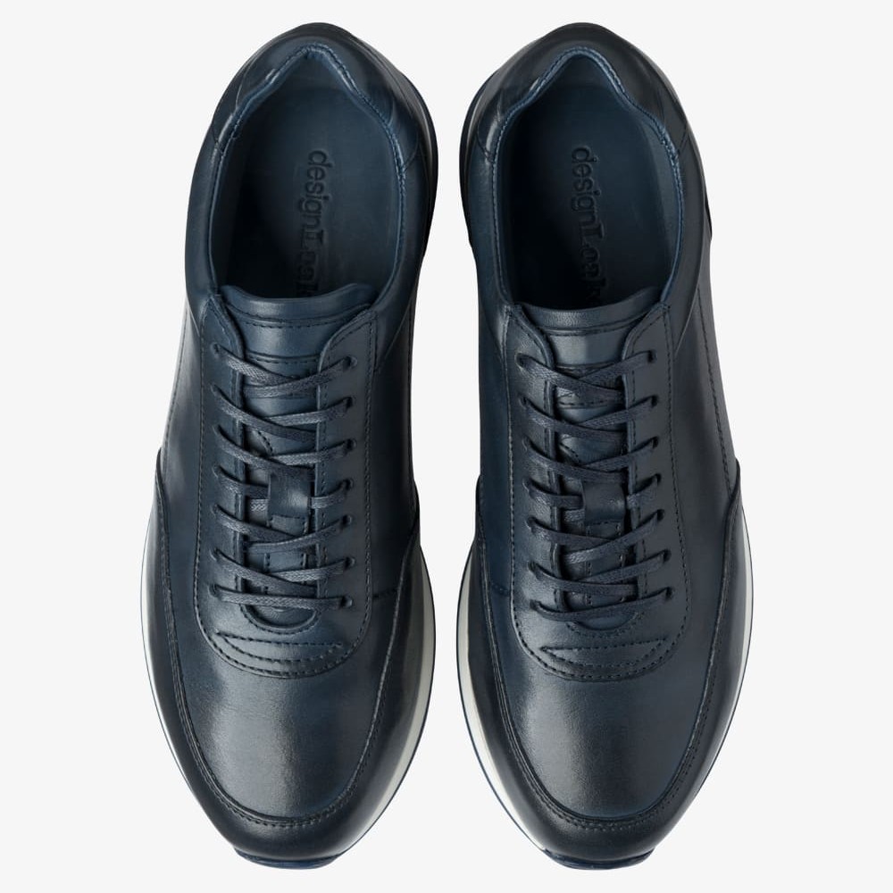 Loake Bannister navy sneakers