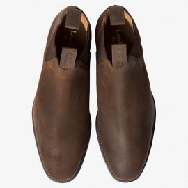 loake chatsworth waxed suede