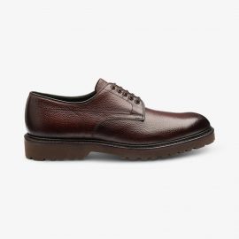 Loake Freud burgundy derby shoes