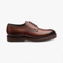 Loake Freud chestnut brown derby shoes