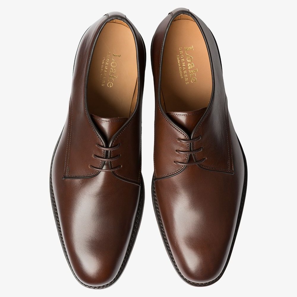 Loake Gable brown derby shoes