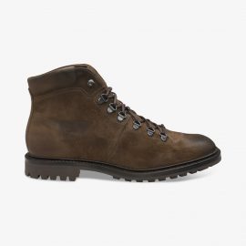 Loake Hiker suede brown boots