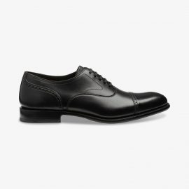 Loake Hughes black brogue oxford shoes