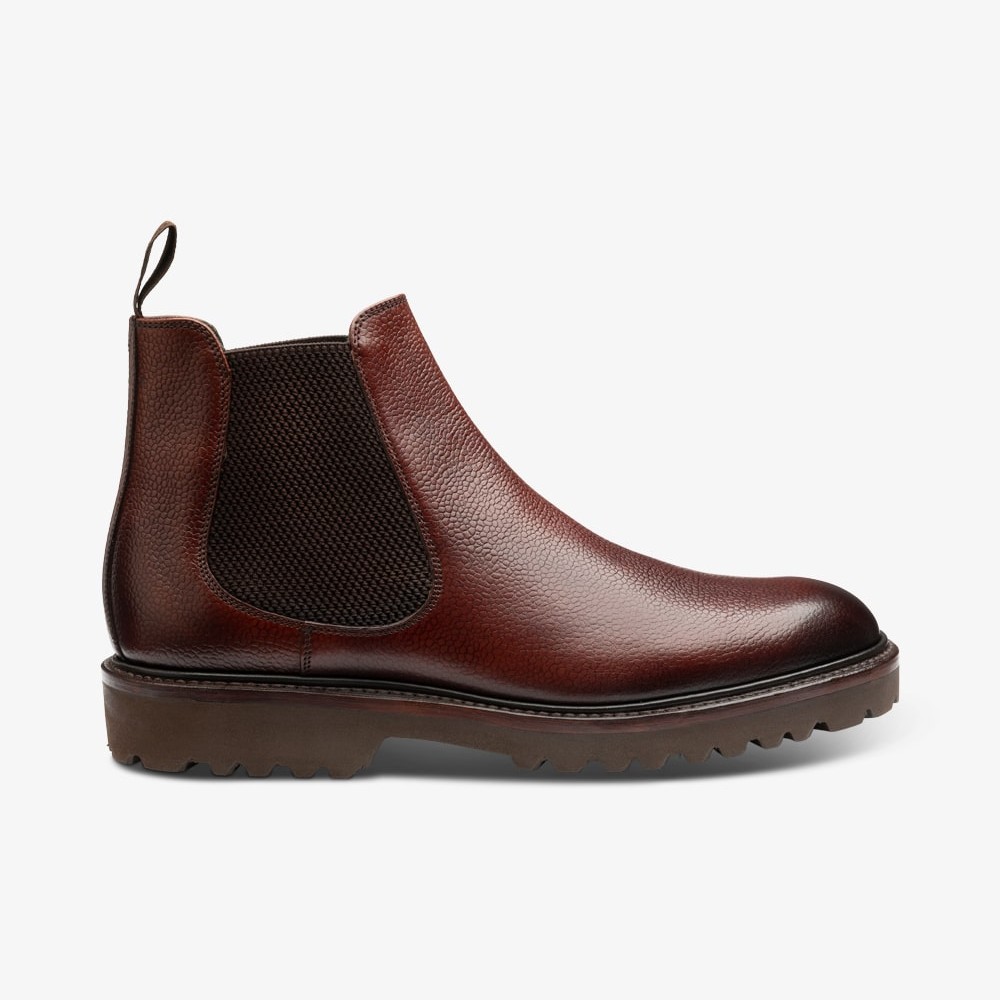 thumbnail image 2 of Men's Huxley Chelsea Boots By Goodfellow & Co – Classic Round Toe, Solid Polyester, Medium Width 2 of 3