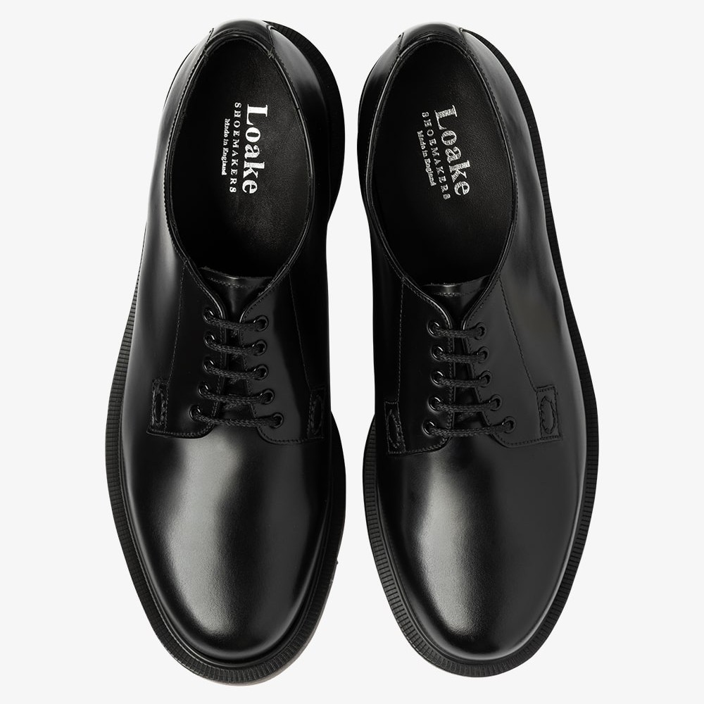 Loake Kilmer black derby shoes