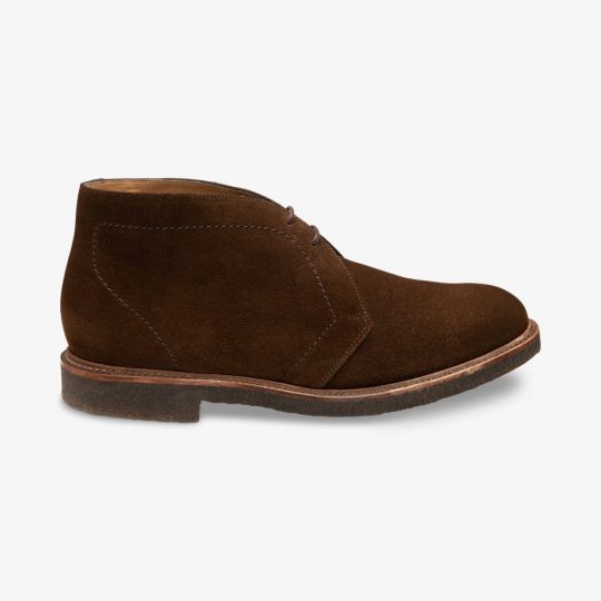 Loake Livingstone suede brown desert boots