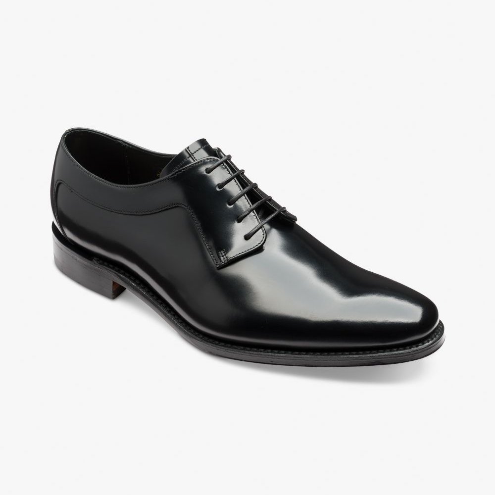Loake Neo black derby shoes
