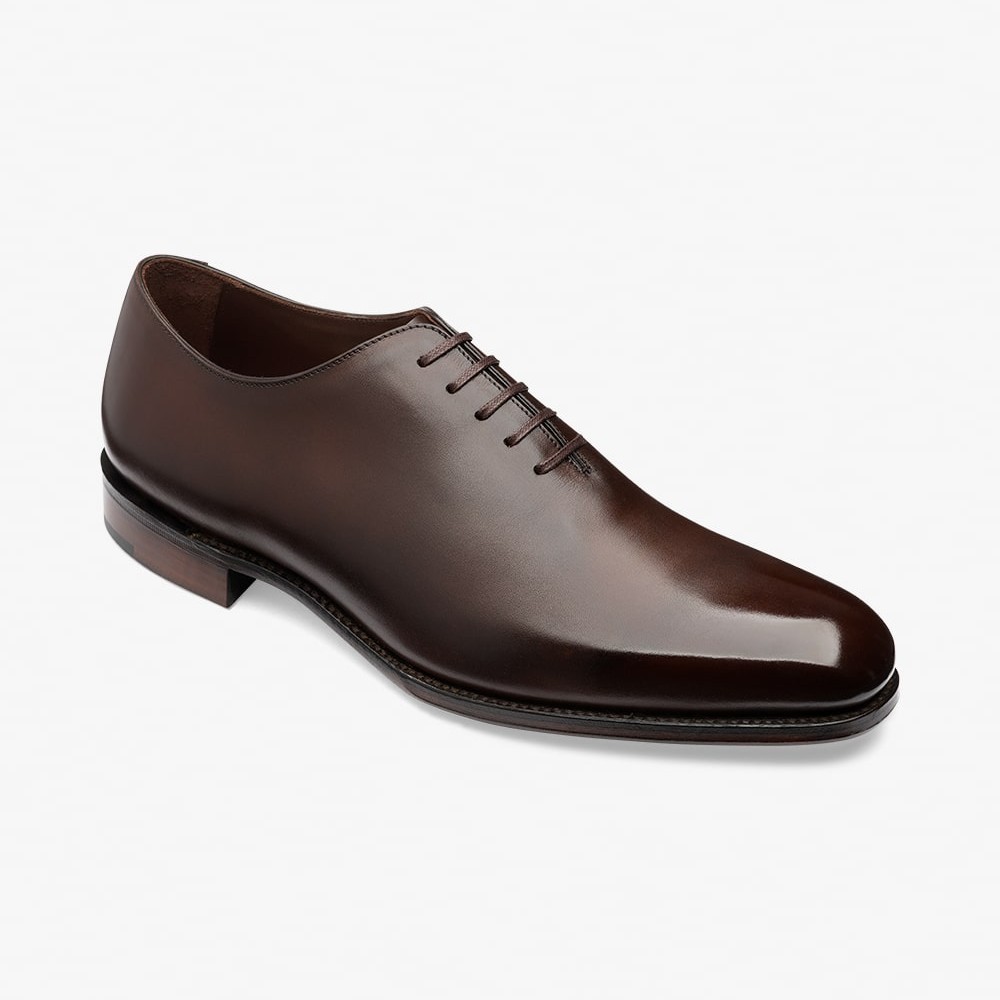 Loake Parliament roasted coffee wholecut oxford shoes