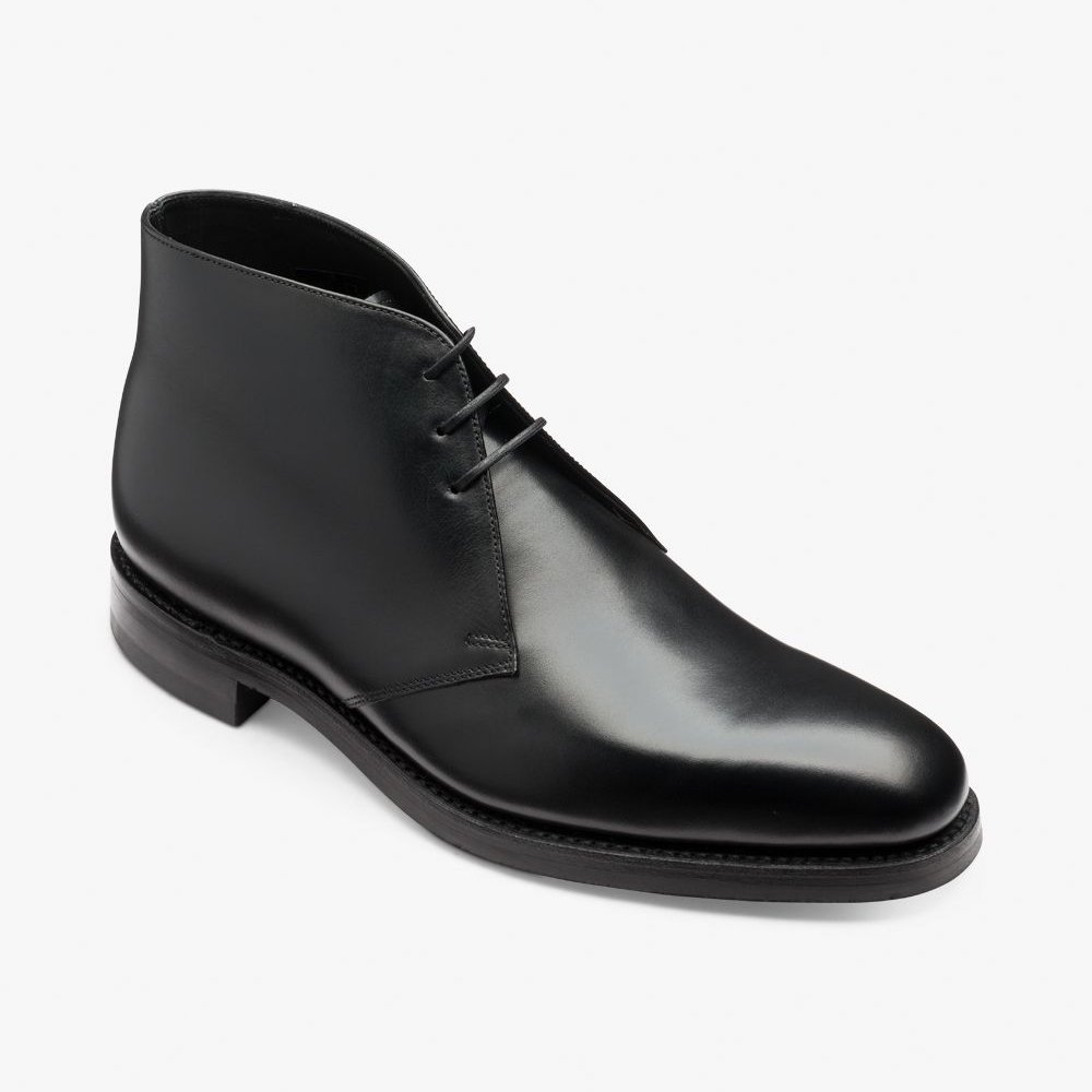 Loake Pimlico black chukka boots