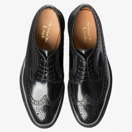 Loake Royal Black Polished Leather 