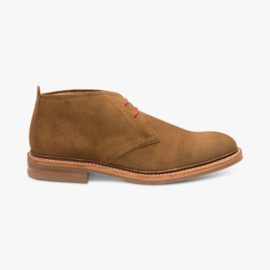 loake bedale waxed suede