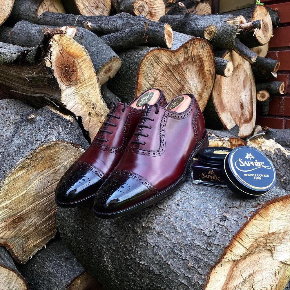 Loake Strand burgundy