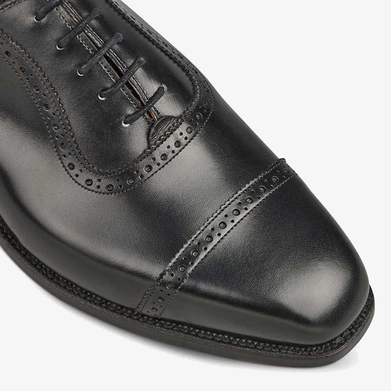 Tricker's Belgrave black brogue oxford shoes