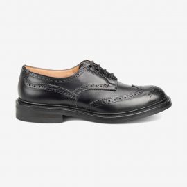 Tricker's Bourton black brogue derby shoes