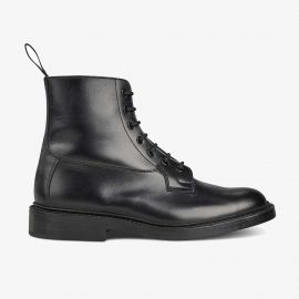 Tricker's Burford black lace-up boots