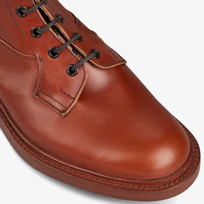 Tricker's Burford marron antique lace-up boots