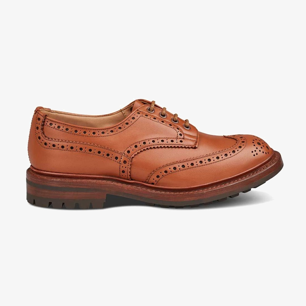 Tricker's Keswick Leather Brogue Derby Shoes - 7Mile Shoes