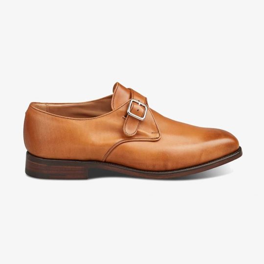 Tricker's Mayfair 1001 burnished monk strap shoes