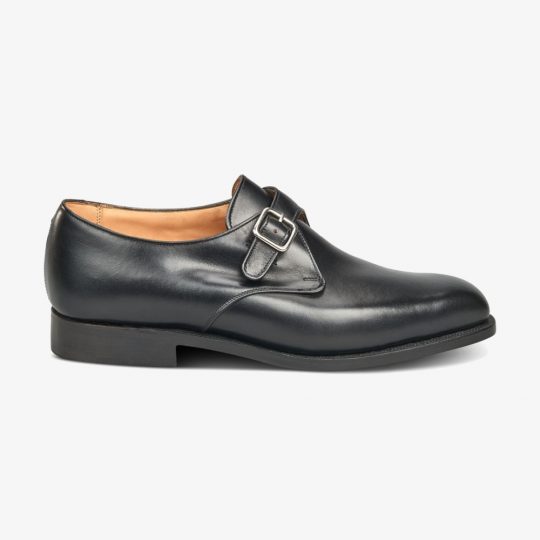 Tricker's Mayfair black monk strap shoes