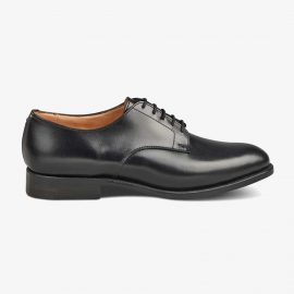 Tricker's Wiltshire black derby shoes