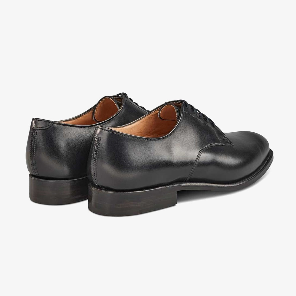 Tricker's Wiltshire black derby shoes