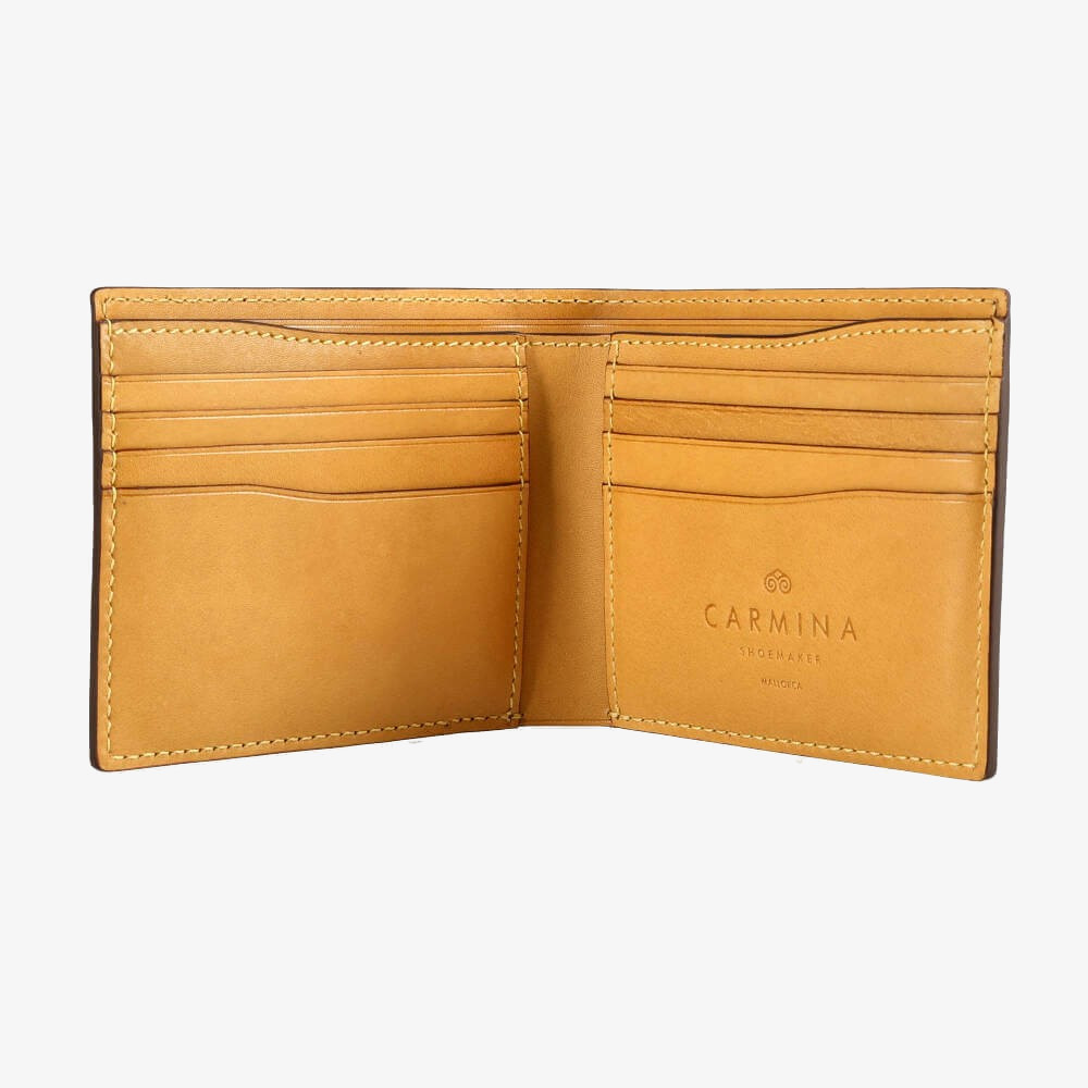 slim wallet for men small men's wallet in brown museum